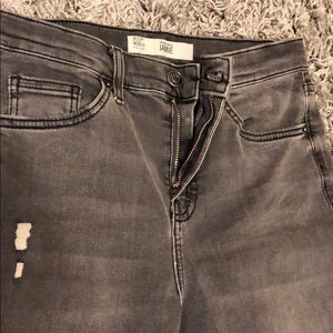 Topshop gray jeans